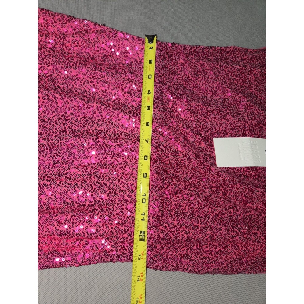 ​GRACE KARIN Sequin Mini Dress Size S Pink Sparkle Elegant Party Dress - Picture 6 of 12